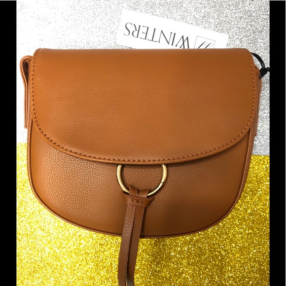 JJ Winters Handbags - BNWT! Ivy Crossbody Bag by JJ Winters Chestnut